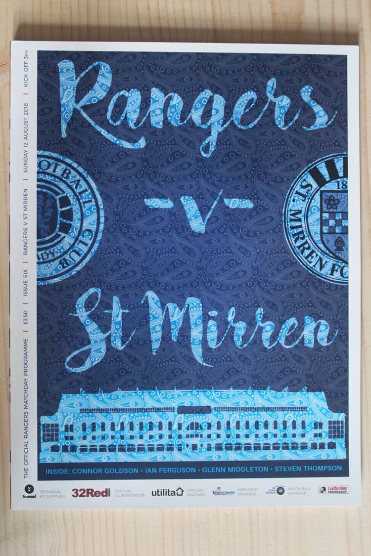 Rangers (Glasgow) FC v St Mirren FC